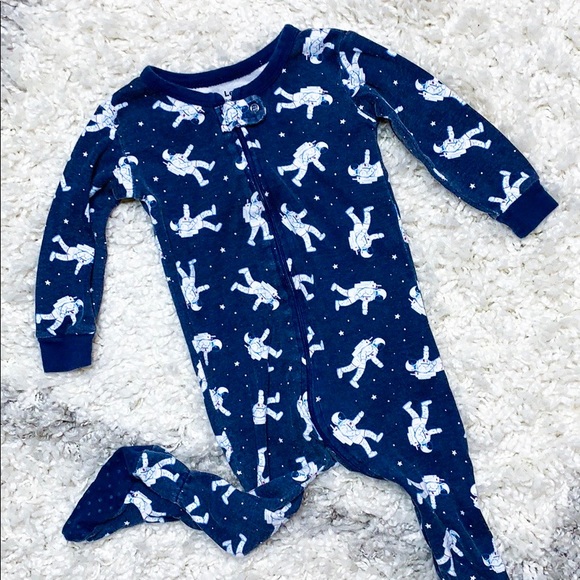leveret Other - Boy Astronaut Pajamas Space PJs Astronaut Footie